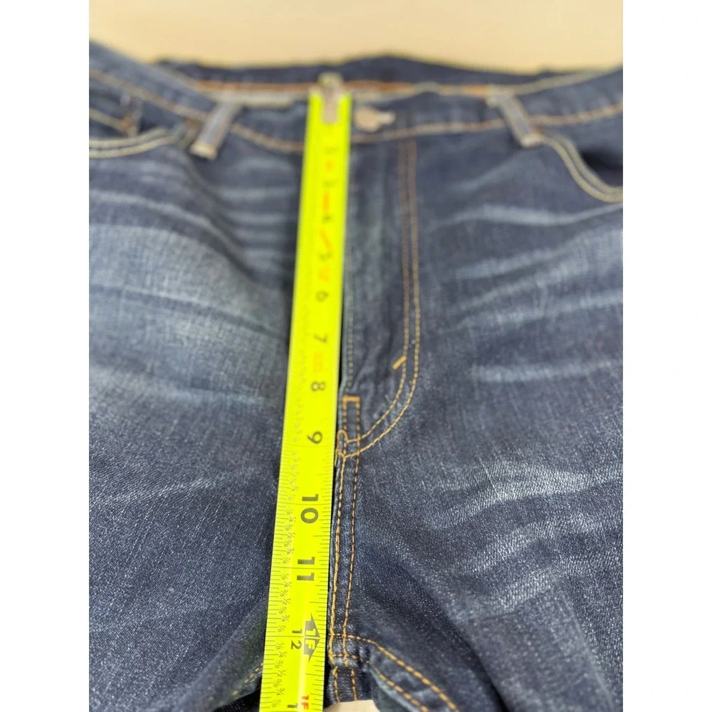 Levi's 569 Y2K Loose Straight Jeans Men W38 L32 Dark Wash Relaxed 2010
